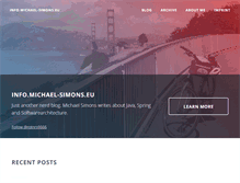 Tablet Screenshot of info.michael-simons.eu